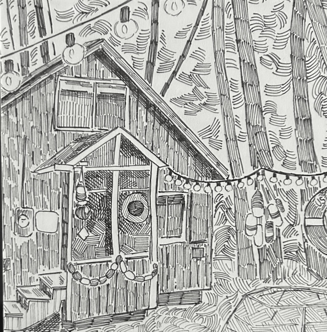 "the Little Cabin on Z Street"