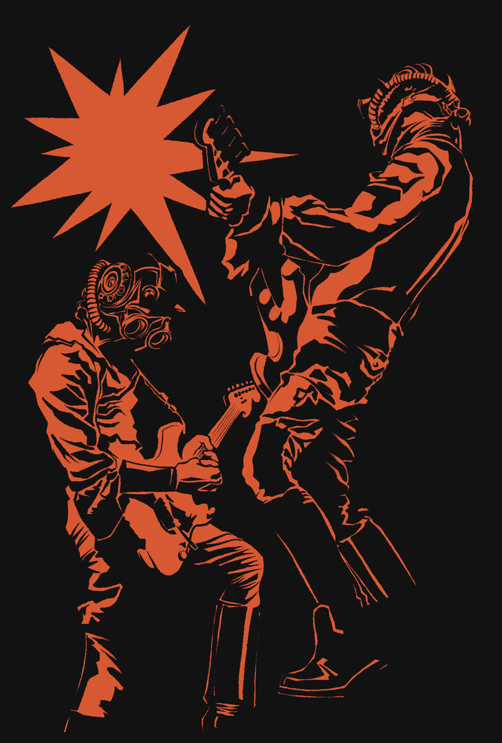 Faceoff Print: 7.5x11 in