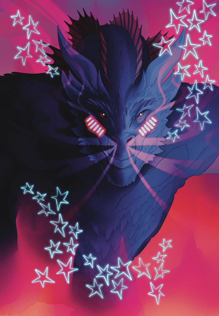 Kawaii Drogon GOT Print: 8x12 in