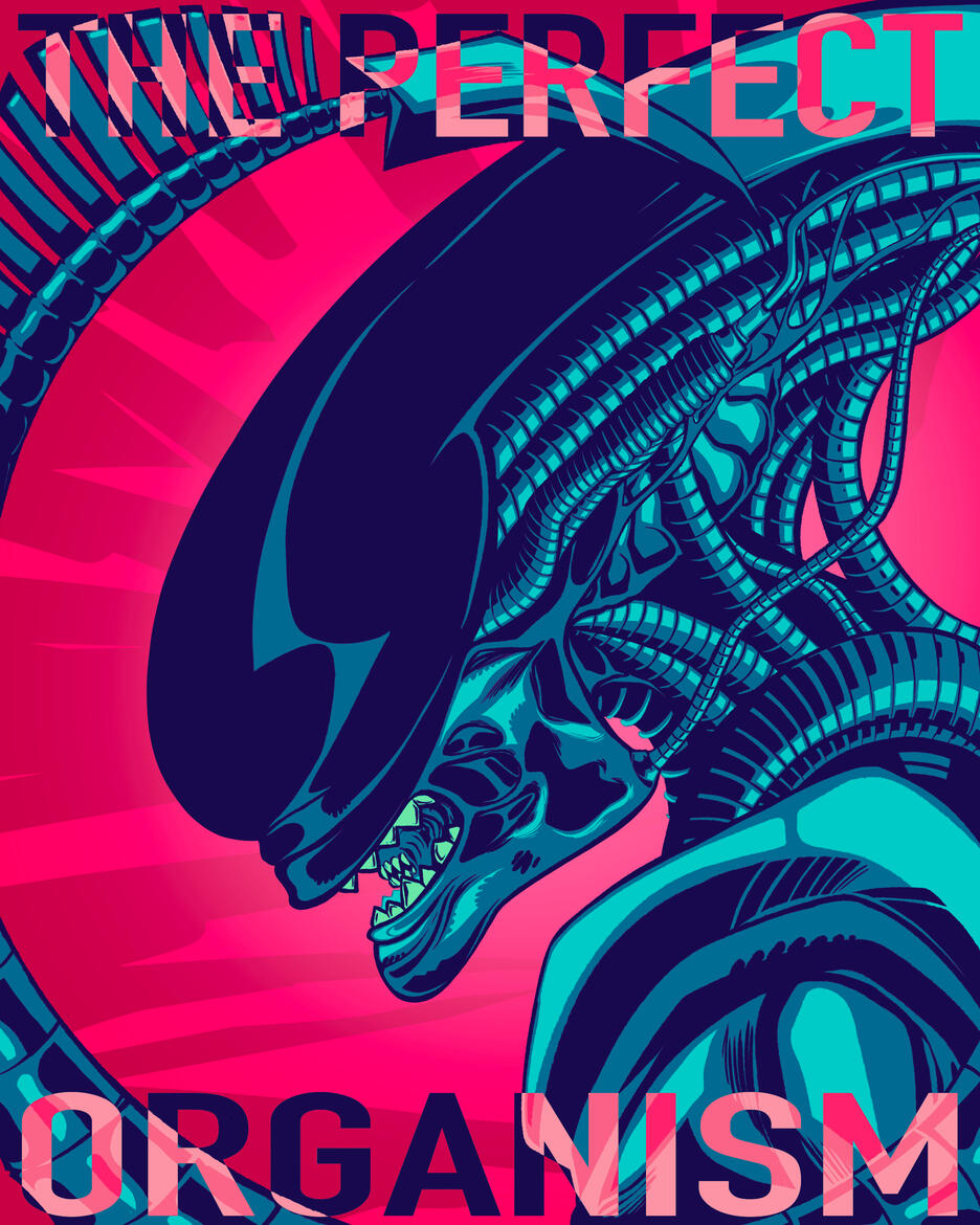 “The Perfect Organism” 2025 - Photoshop