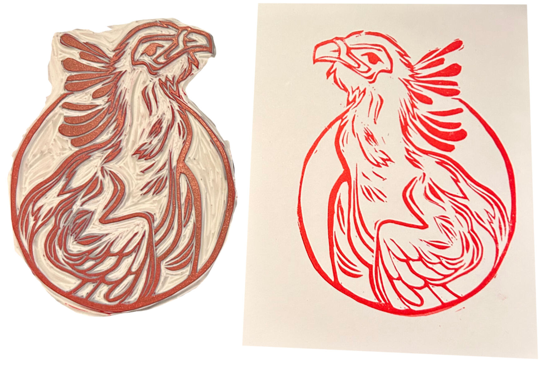 &quot;secretary bird; stamp 06&quot; 2025