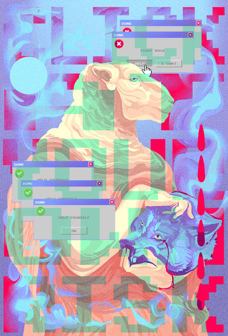 &quot;Click At Your Own Risk&quot; 2025 - Photoshop