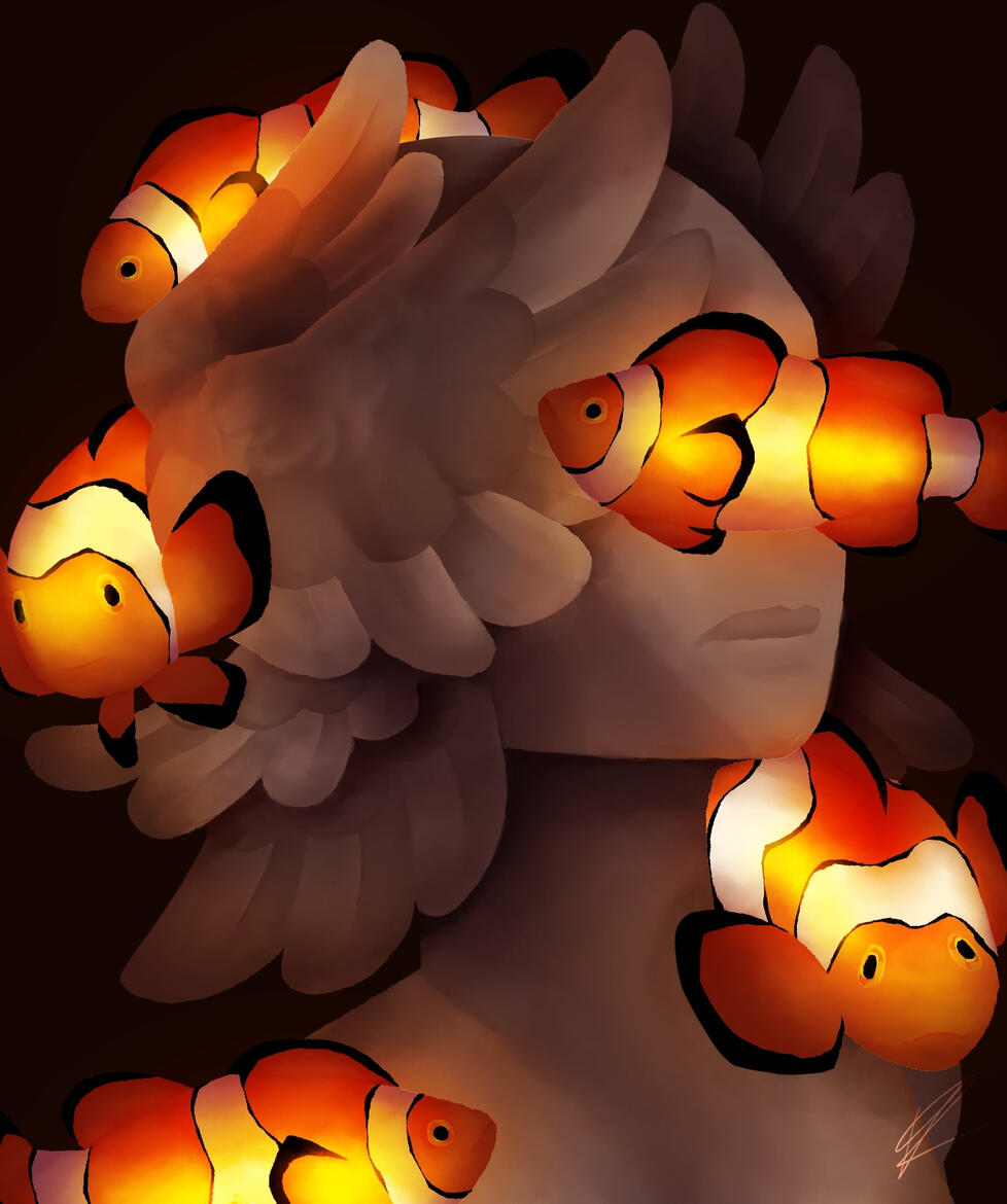 &quot;because of everything 01&quot; 2022 - Photoshop