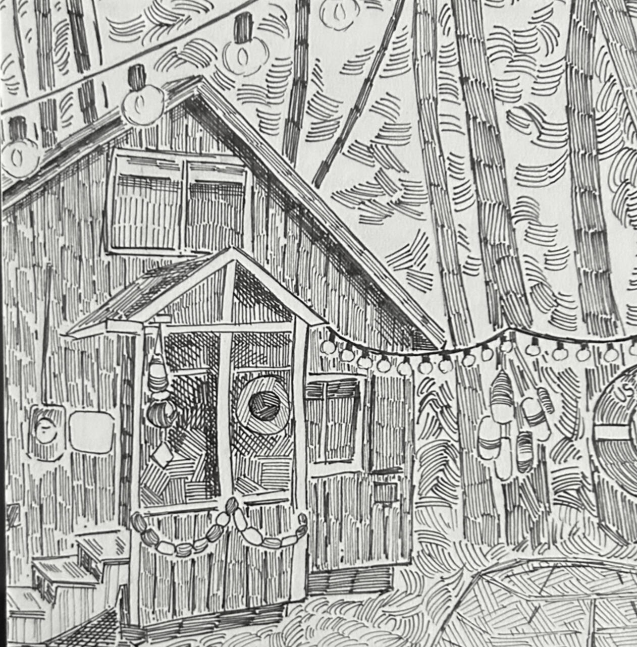 "the Little Cabin on Z Street"