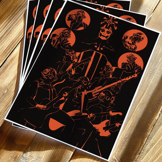 10 of Ghouls : 8.5"x11"