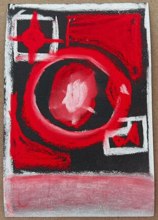 Pastel Shape Study