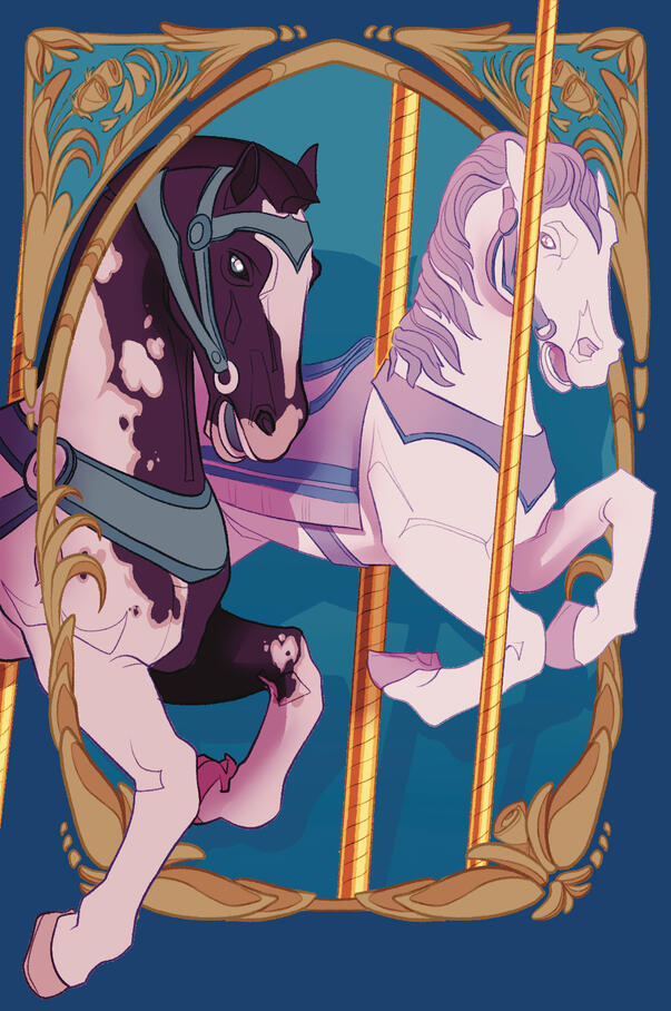 Carousel Print: 6x10 in
